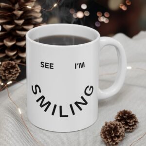 THE LAST FIVE YEARS Smiling Mug
